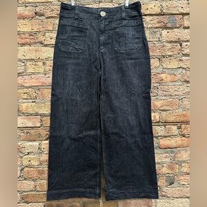 Anthropologie - Colette Full-Length High-Rise Wide-Leg Jeans by Maeve